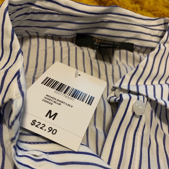 Forever 21 striped blouse - Picture 2 of 5